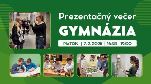 Prezentačný večer gymnázia