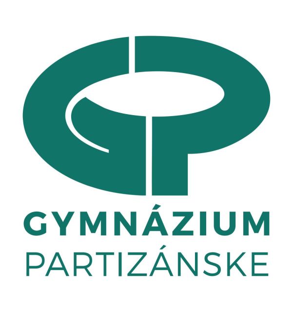 logo gymnázium partizánske